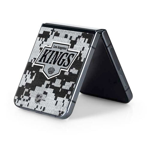 NHL Los Angeles Kings Camo Galaxy Z Flip5 5G Skin